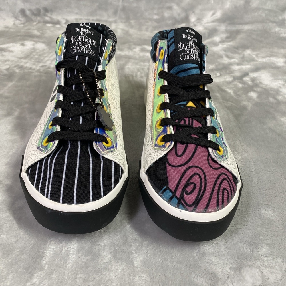 Disney Nightmare Before Christmas Shoes Womens 8 Jack Sally Casual Sneaker